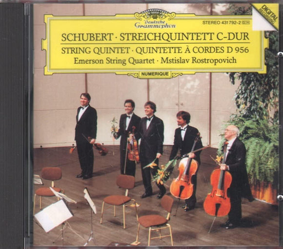 Schubert: String Quintet in C-DUR New CD