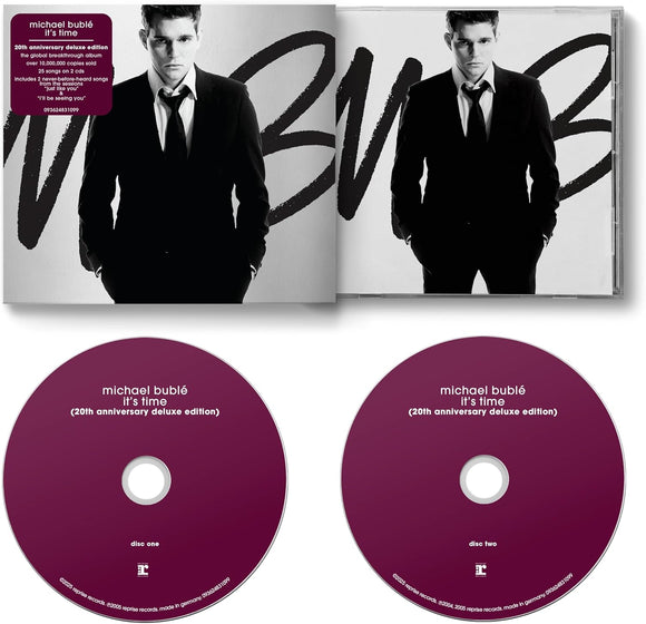 Michael Bublé It's Time New 2CD Released 12/09/2025