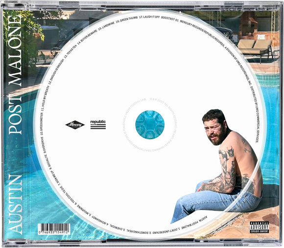 Post Malone - Austin - New CD - PreOrder Released 28/07/2023