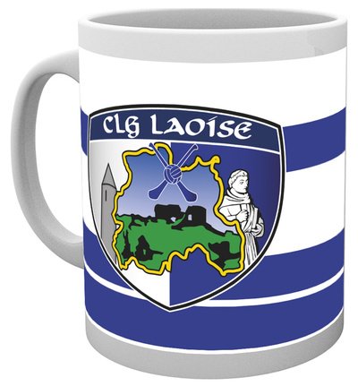 GAA COUNTY CREST BOX MUG LAOIS