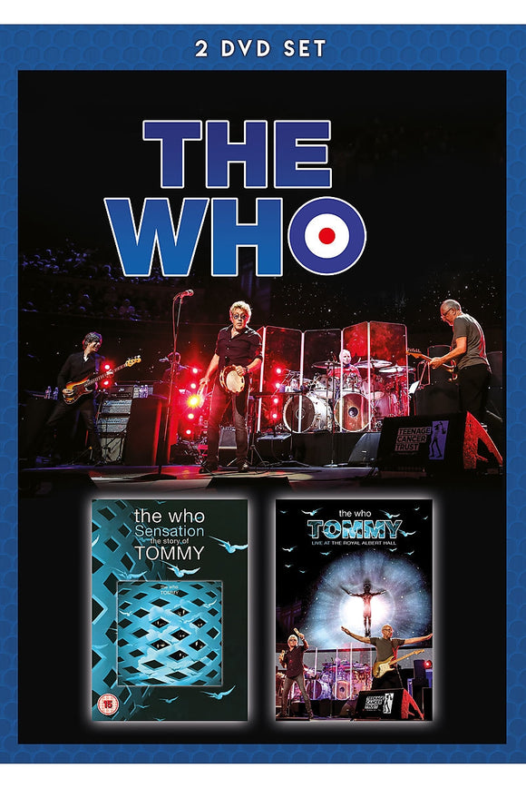 THE WHO - SENSATION + TOMMY LIVE AT THE RAH - New DVD - Pre Order Released 28/09/2018