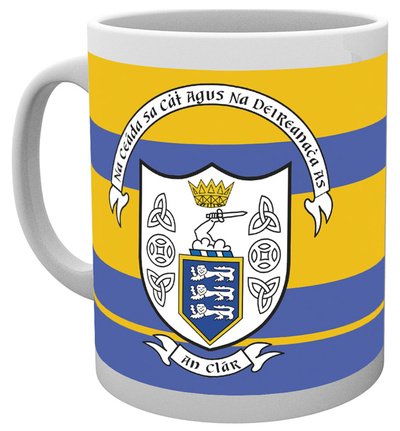 GAA COUNTY CREST BOX MUG CLARE