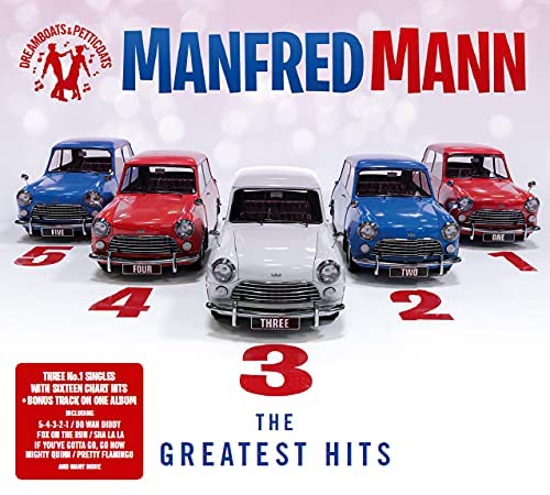 Manfred Mann DREAMBOATS & PETTICOATS presents 54321 New CD Released 08/10/2021