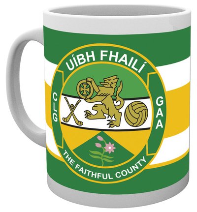 GAA COUNTY CREST BOX MUG OFFALY
