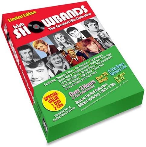 Irish Showbands - The Greatest Hits Collection - New DVD + 2CD