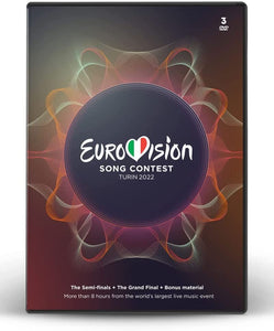 Various Artists - Eurovision 2022 - New 3 DVD - Released 15/07/2022