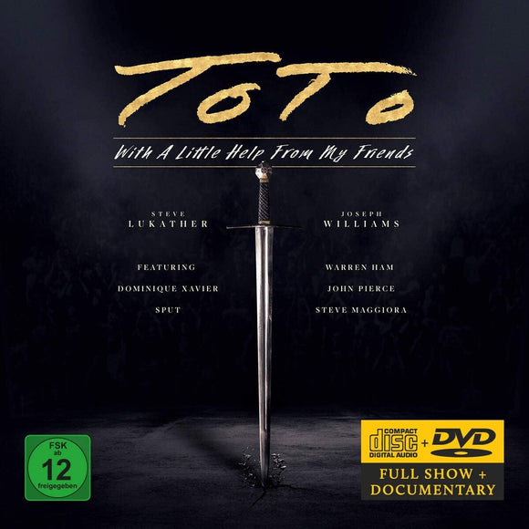 TOTO - With A Little Help From My Friends - New CD + DVD - Released 25/06/2021