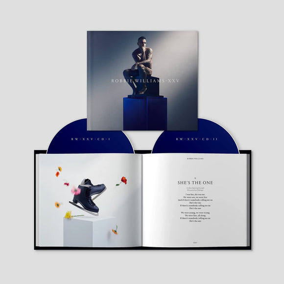 ROBBIE WILLIAMS - XXV - New Deluxe CD - PreOrder Released 09/09/2022
