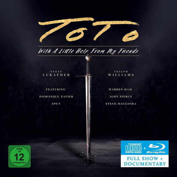 TOTO - With A Little Help From My Friends - New BluRay + CD Released 25/06/2021
