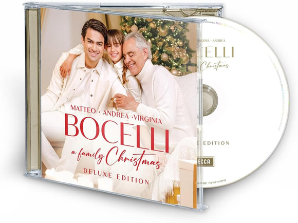 Andrea Bocelli - A Family Christmas - New Deluxe CD - PreOrder 10/11/2023