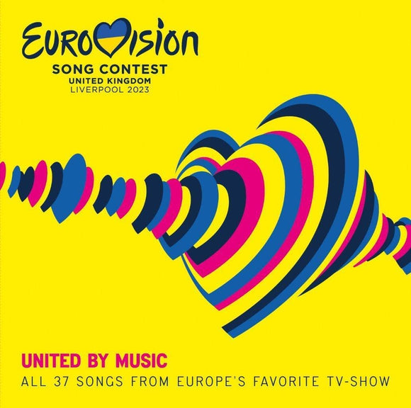 Eurovision Song Contest Liverpool 2023 - New 2CD - PreOrder Released 28/04/2023
