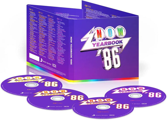 Various Artists - Now Yearbook 1986 - New 4CD - PreOrder Released 24/02/2023