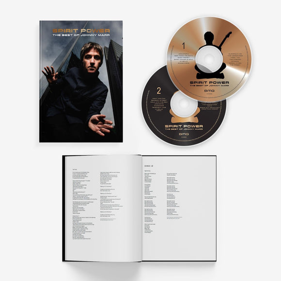 Johnny Marr Spirit Power The Best of Johnny Marr Deluxe 2CD PreOrder 03/11/2023