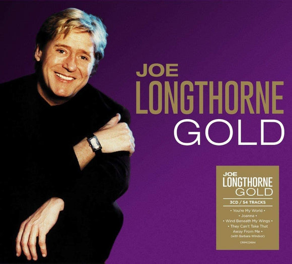 Joe Longthorne: Gold - 3CD / 54 Tracks (Feat. Barbara Windsor) - Released 16/04/2021
