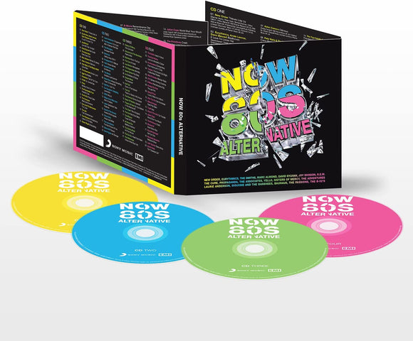 Various Artists - NOW - 80s Alternative - New 4CD - PreOrder Released 16/06/2023