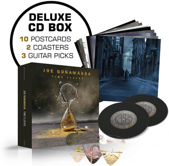 Joe Bonamassa - Time Clocks - New Deluxe CD Box Set - Released 29/10/2021