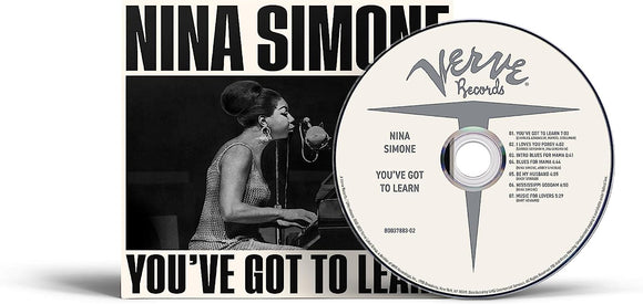 NINA SIMONE - YOU'VE GOT TO LEARN - New CD - PreOrder Released 21/07/2023