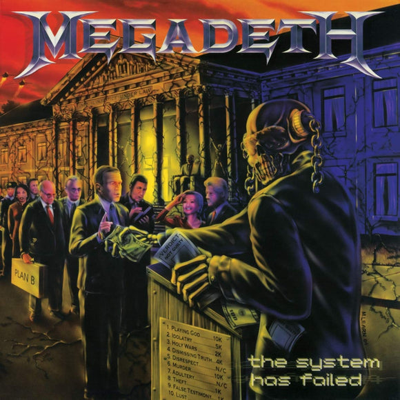 Megadeth The System Has Failed (Remaster) - New CD Album - Released 15/02/2019