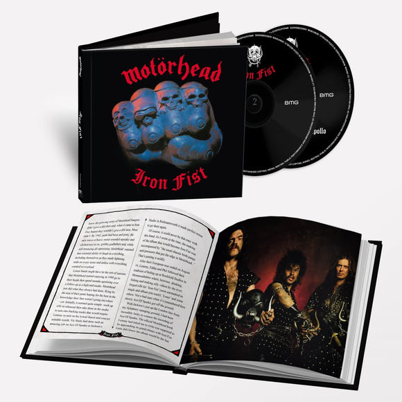Motörhead - Iron Fist 40th Anniversary - New 2CD - PreOrder Released 23/09/2022