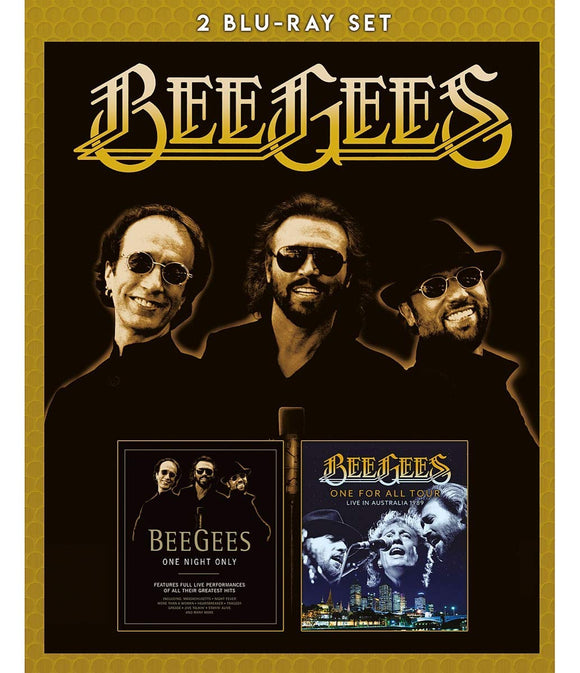 BEE GEES - ONE NIGHT ONLY + ONE FOR ALL TOUR - New Blu-Ray - Pre Order Released 28/09/2018