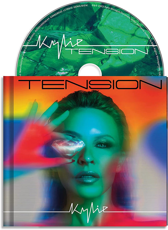 Kylie Minogue - Tension - New Limited Deluxe Mediabook CD - PreOrder 22/09/2023