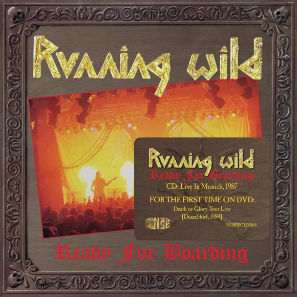Running Wild - Ready for Boarding - New CD/DVD - Released 27/05/2022