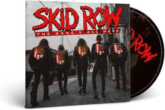 Skid Row - The Gang’s All Here - New CD - PreOrder Released 14/10/2022