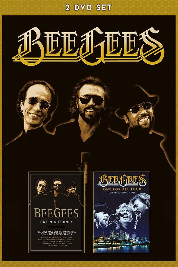 BEE GEES - ONE NIGHT ONLY + ONE FOR ALL TOUR - New DVD - Pre Order Released 28/09/2018