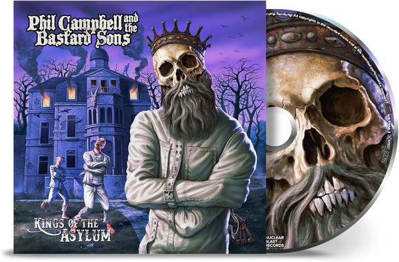 Phil Campbell and the Bastard Sons Kings Of The Asylum CD PreOrder 01/09/2023