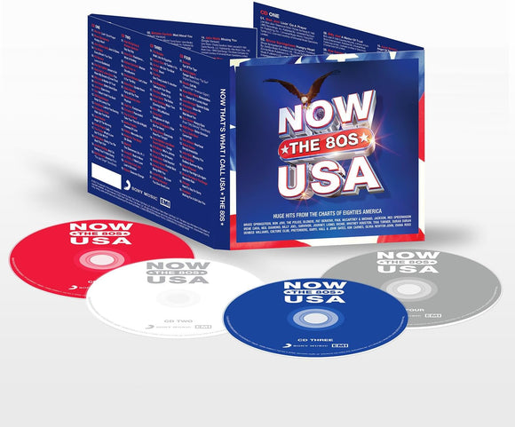 NOW That's What I Call USA: The 80s  - New 4CD - PreOrder Released 11/08/2023