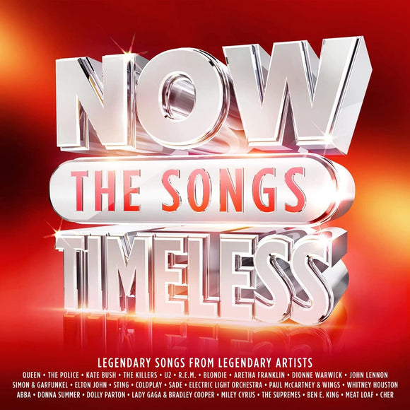 NOW That's What I Call Timeless... The Songs - New 4CD - Released 27/05/2022