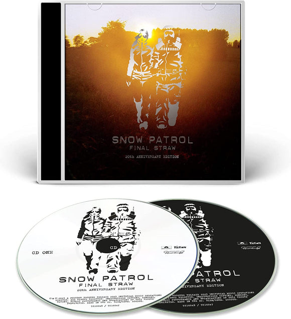 Snow Patrol - Final Straw (20th Anniversary Edition) New 2CD PreOrder 07/04/2023