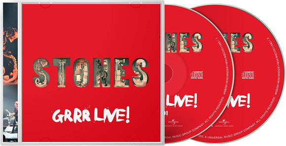The Rolling Stones - GRRR Live! - New 2CD - PreOrder Released 10/02/2023