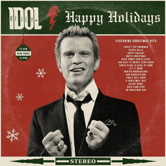 Billy Idol - Happy Holidays - New CD - Released 05/11/2021