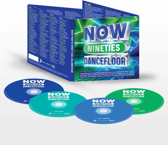NOW That's What I Call 90s: Dancefloor - New 4CD - PreOrder Released 14/10/2022