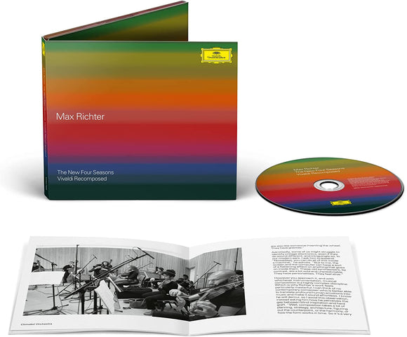 MAX RICHTER: THE NEW FOUR SEASONS VIVALDI RECOMPOSED New CD Released 10/06/2022