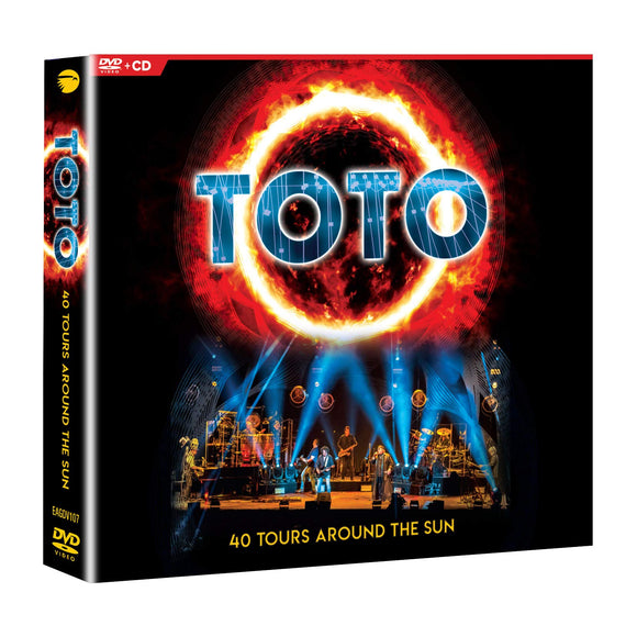 Toto - 40 Hours Around The Sun - New DVD + 2CD Album - Released 22/03/2019