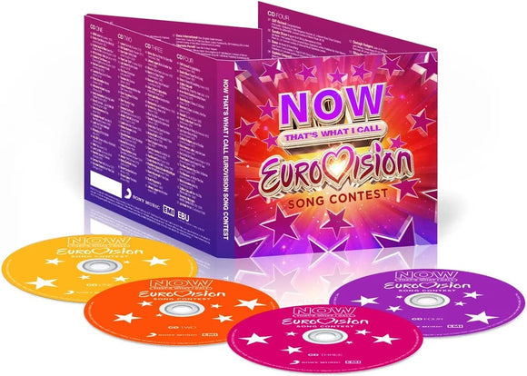 NOW That's What I Call Eurovision Song Contest - New 4CD - PreOrder 28/04/2023