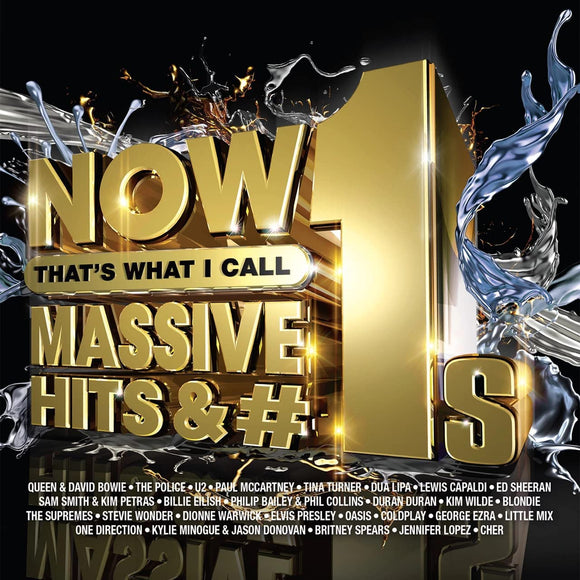 NOW That's What I Call Massive Hits & #1s New 4CD PreOrder Released 21/04/2023