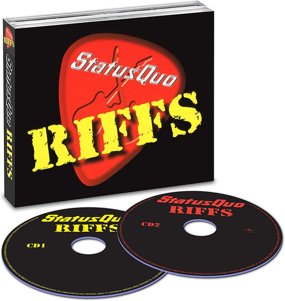 Status Quo - Riffs - New 2CD - PreOrder Released 30/09/2022