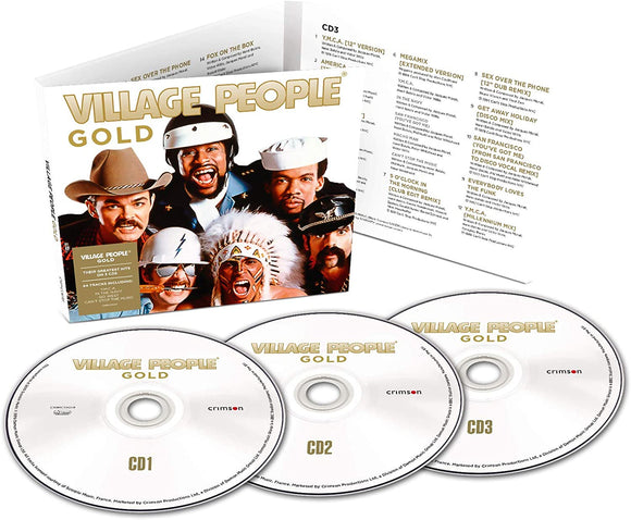 The Village People: Gold - New 3CD