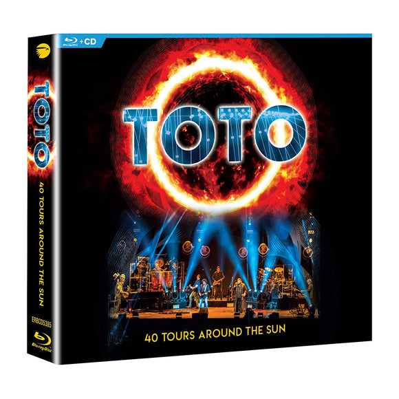 Toto - 40 Hours Around The Sun - New Blu-ray + 2CD Album - Released 22/03/2019