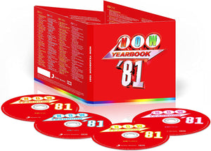 Various - NOW - Yearbook 1981  - New 4CD - Released 20/05/2022