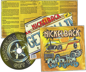 Nickelback - Get Rollin' - New Deluxe CD - PreOrder Released 18/11/2022