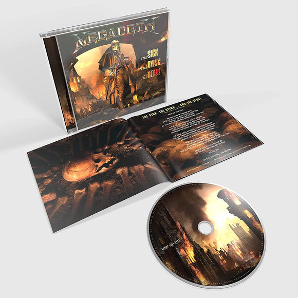 Megadeth - The Sick, The Dying… and The Dead - New CD - PreOrder 02/09/2022