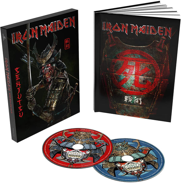 IRON MAIDEN - SENJUTSU - New Deluxe 2CD Book Format - Released 03/09/2021