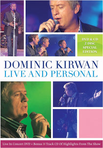 Dominic Kirwan - Live And Personal - New DVD & CD