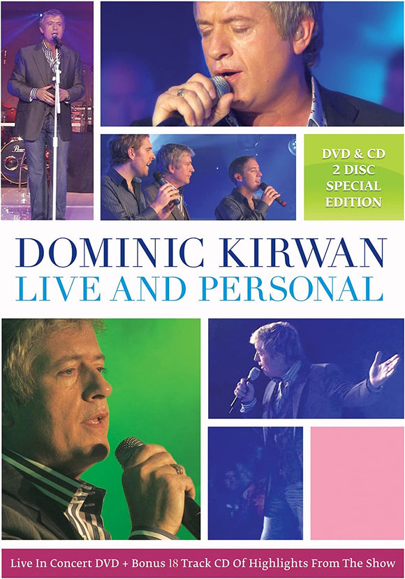 Dominic Kirwan - Live And Personal - New DVD & CD