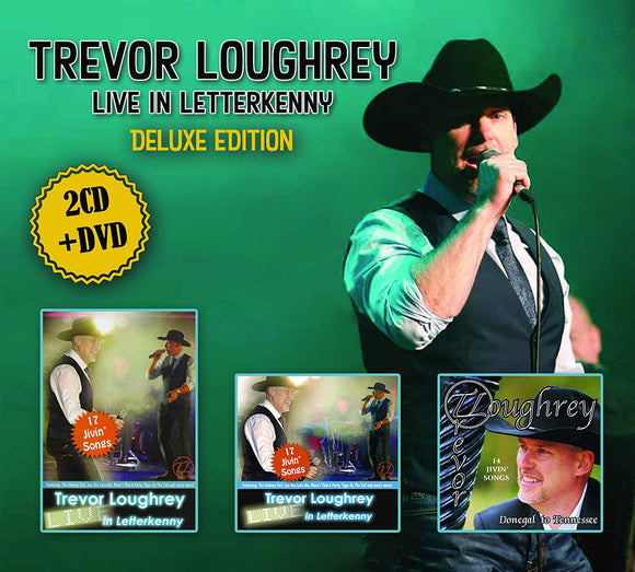 Trevor Loughrey Live In Letterkenny - Deluxe Edition - 2CD + DVD
