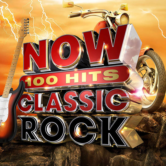 NOW 100 Hits Classic Rock - New 6CD Album - Released 07/06/2019